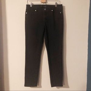 LC Lauren Conrad black skinny jeans